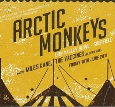 Arctic Monkeys - Don Valley, Sheffield, 10/6/2011