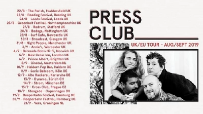 Press Club - New Cross Inn, London, 5/9/2019