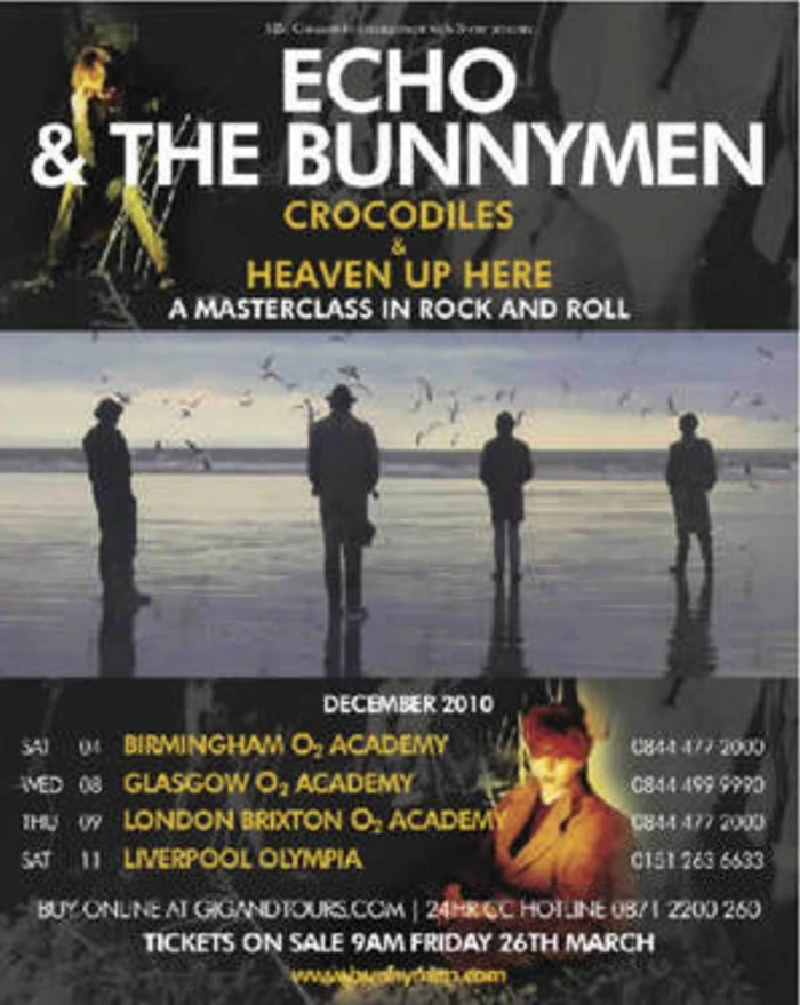 Echo And The Bunnymen - Brixton Academy, London, 9/12/2010