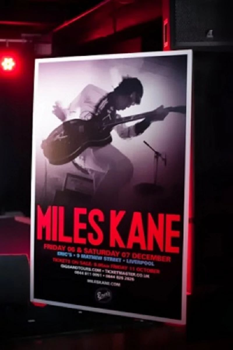 Miles Kane - Erics, Liverpool, 3/10/2013