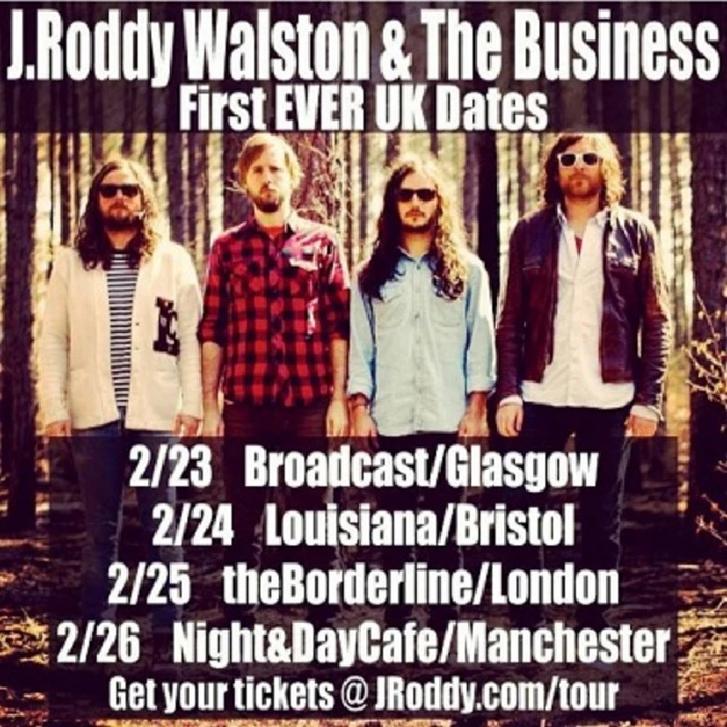 J. Roddy Walton and The Business - Broadcast, Glasgow, 23/2/2014