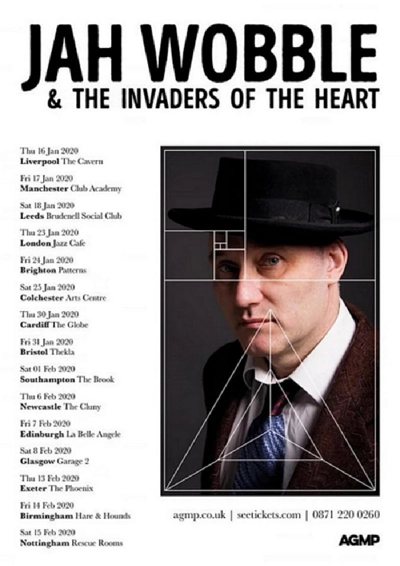Jah Wobble and the Invaders of the Heart - Jazz Cafe, London, 23/2/2020