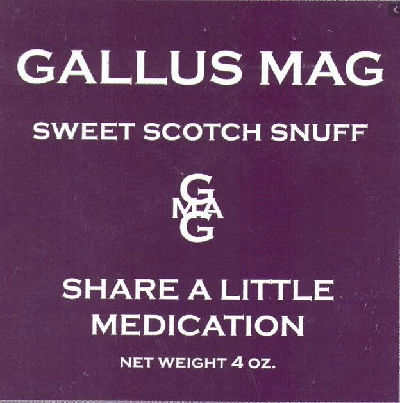 Gallus Mag - Share A Little Medication