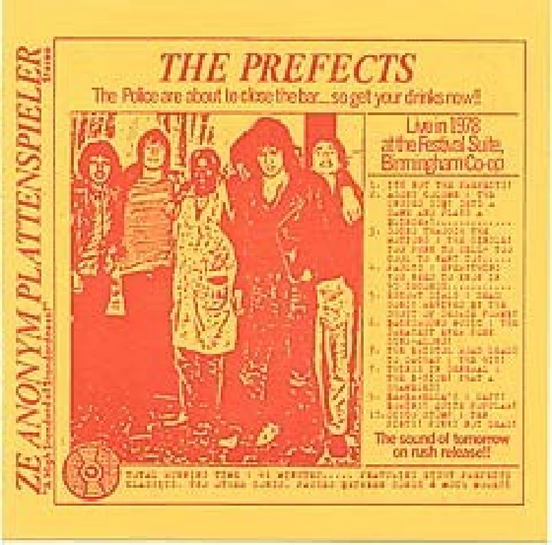 Prefects - Live 1978 The Co-Op Suite Birmingham