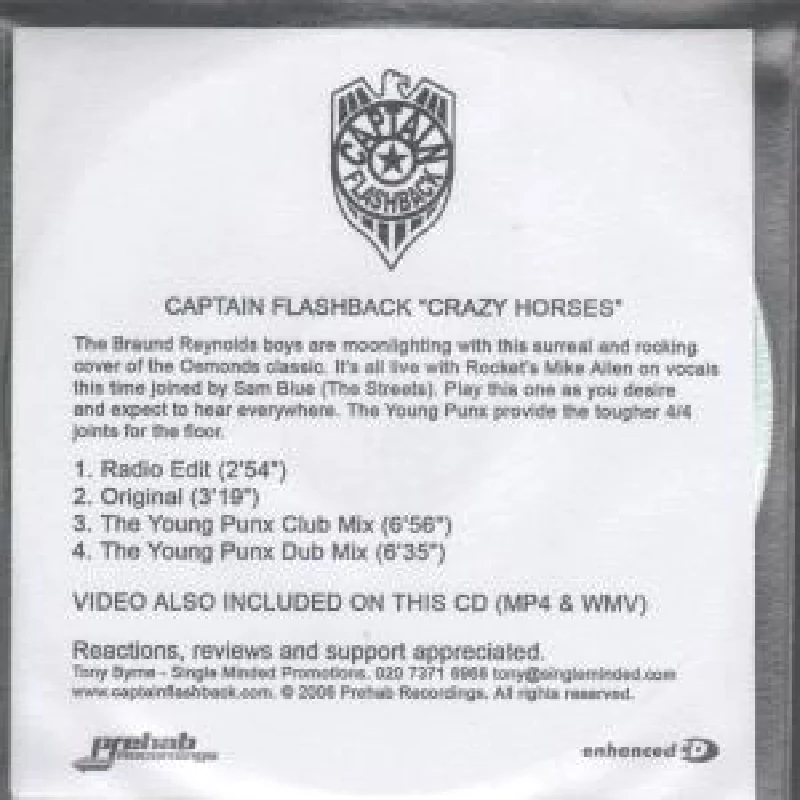 Captain Flashback - Crazy Horses