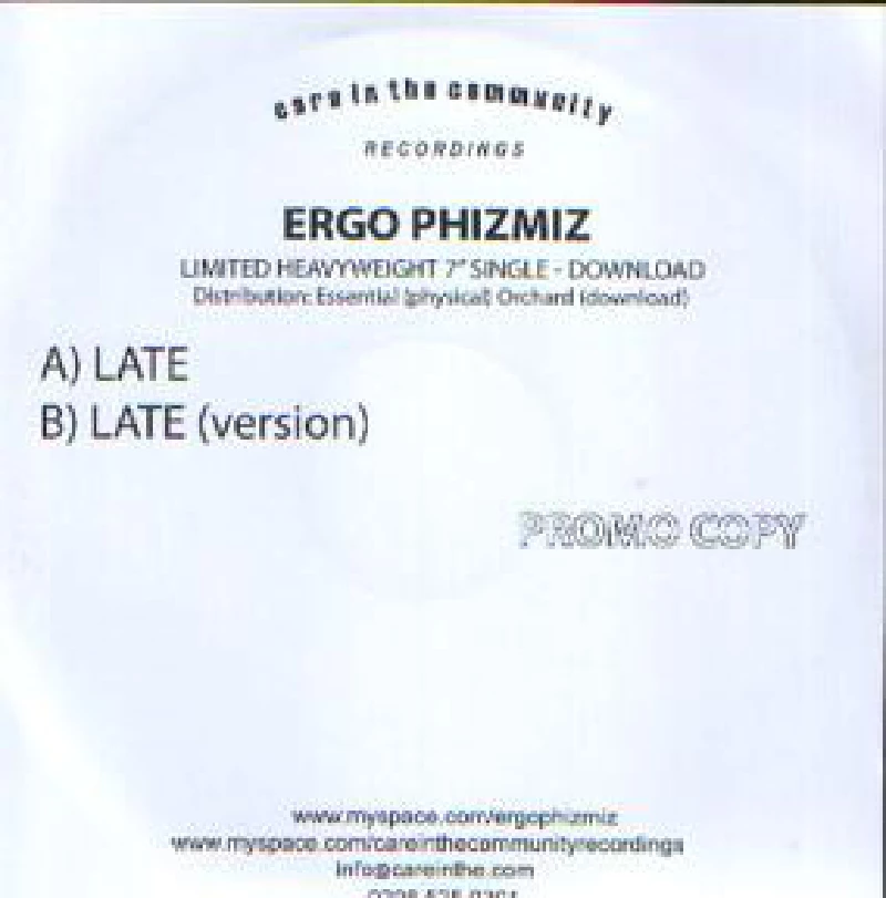 Ergo Phizmiz - Late